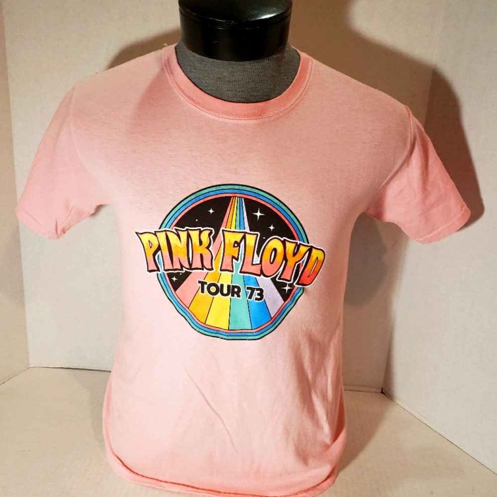NWOT Boy's Pink Floyd Distrressed T-shirt